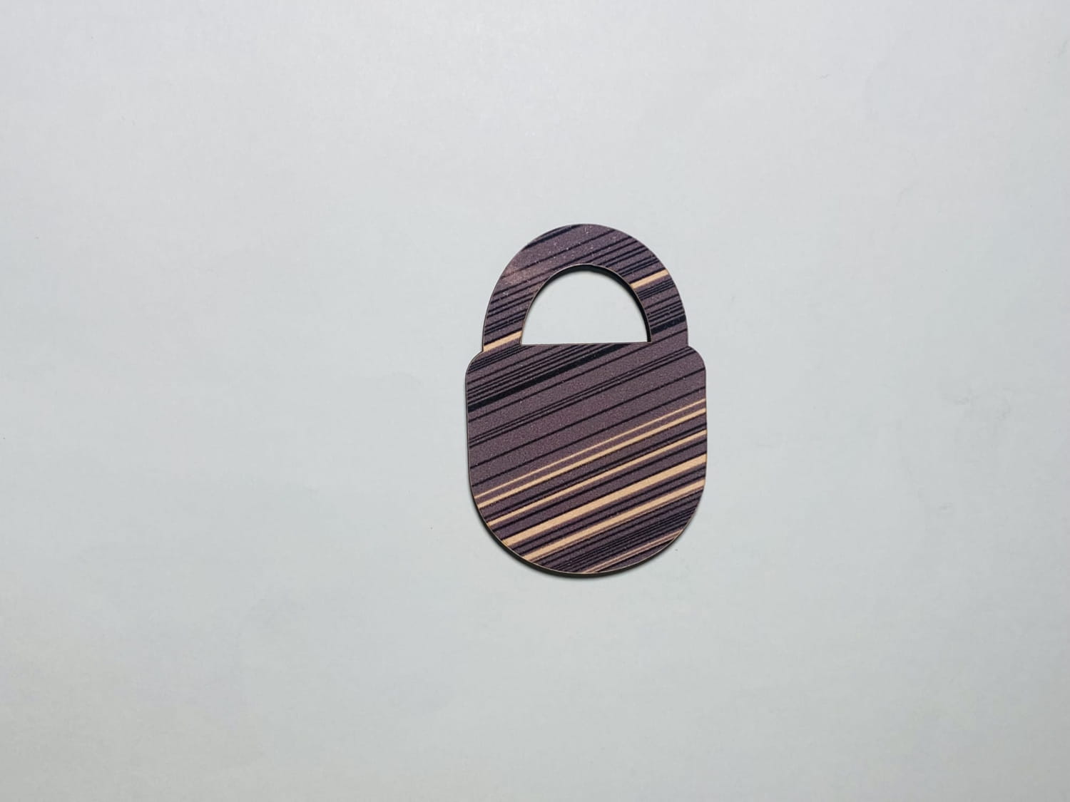 Laser Cut Padlock Unfinished Wood Shape Cutout For Crafts SVG DXF CDR ...