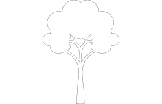 Simple Tree dxf file