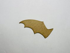 Laser Cut Bat Wing Wood Cutout Shape Free Vector