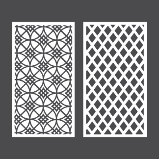 Geometric Patterns For CNC Laser Cutting Free Vector