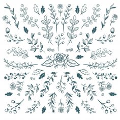 Floral Patterns Free Vector