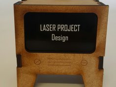 Laser Cut TV Free Vector
