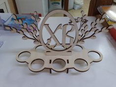 Laser Cut Easter Egg Display Stand Free Vector