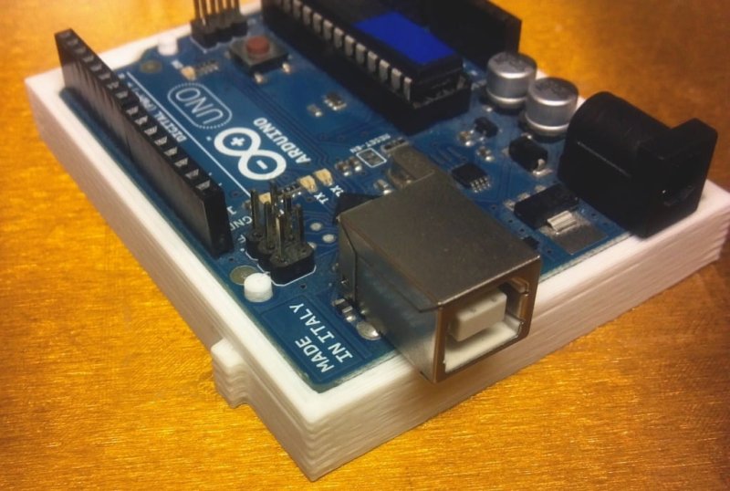 Arduino Uno R3 Base 3D Printer Model Download Free STL File - 3axis.co