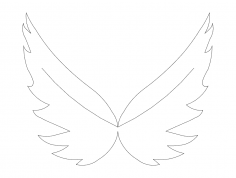 Wings 5 dxf File