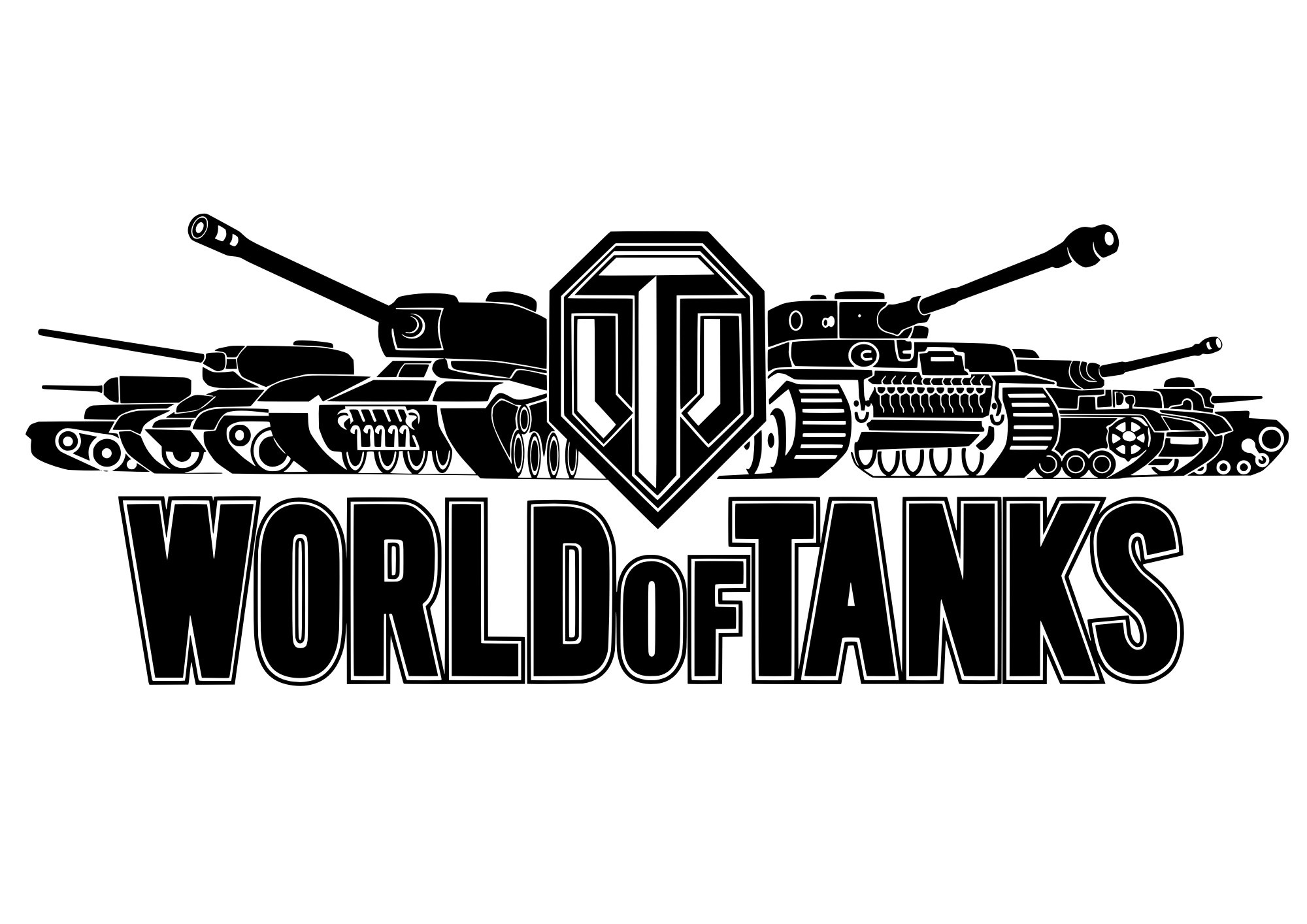 World of Tanks Logo Vector Free Vector cdr Download 