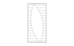 Door Design dxf File