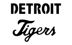 Detroit Tigers dxf File