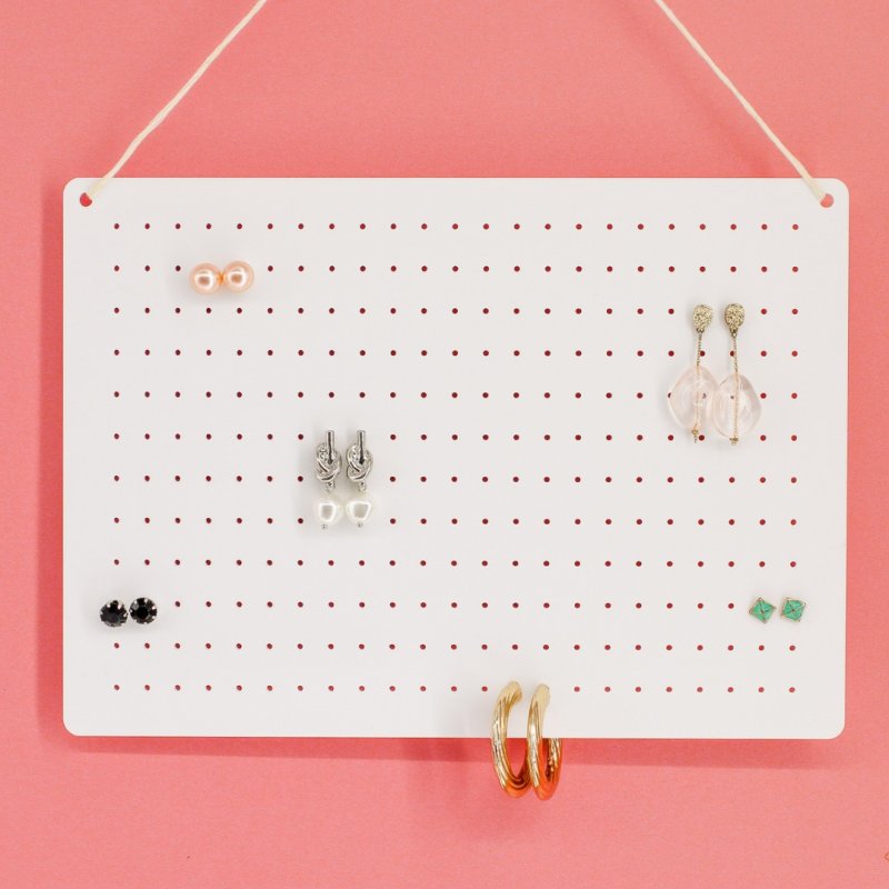 Laser Cut Wall Earring Holder Free Vector Download - 3axis.co - 3D model önizlemesi