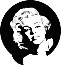 Marilyn Monroe Vector Art Free Vector