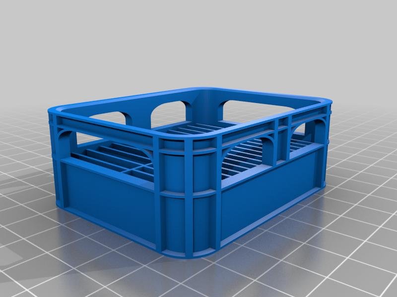 Special Battery Crates Stackable CR2032/CR2025/LR1/MN21 + Halfrim 3D