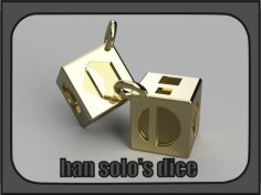 Han Solo’s Dice (Star Wars) 3D Printer Model