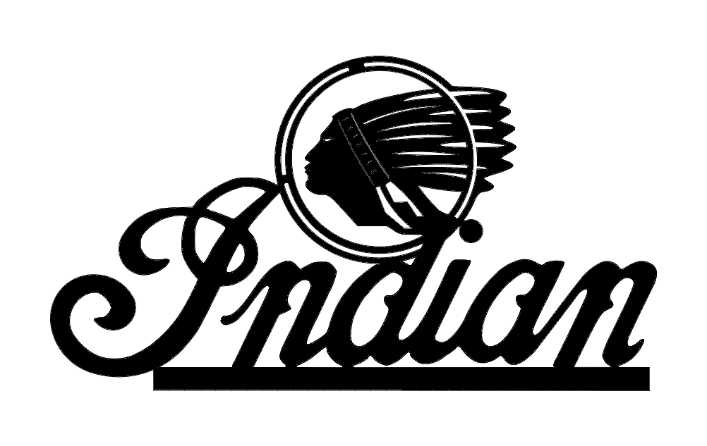 Indian Logo dxf File Free Download - 3axis.co