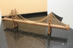 Olden Gate Bridge Laser Cut CNC Plans Free Vector