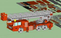 Fire Truck dxf File