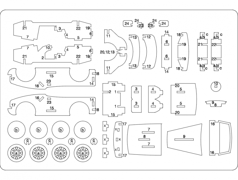 Laser Cut Puzzle Template