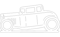 5 window coupe dxf file
