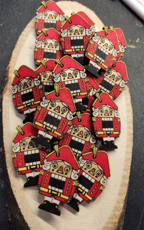 Laser Cut The Nutcracker Free Vector cdr Download - 3axis.co - 3D model önizlemesi