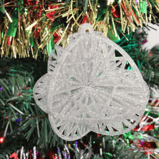 Laser Cut Acrylic Christmas Ornaments Free Vector