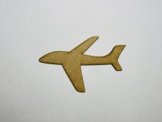 Laser Cut Wooden Airplane Cutout Wood Airplane Shape Free Vector