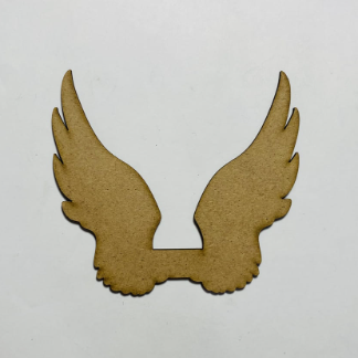 Laser Cut Angel Wings Wooden Cutout Unfinished Craft Free Vector